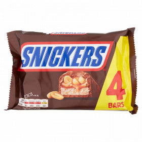 Snickers Snacksize Chocolate Bars 4x42g