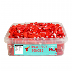 STRAWBERRY PENCILS TUB (CANDYCRAVE) 600g