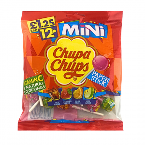Chupa Chups Minis £1.25 PMP 12x72g