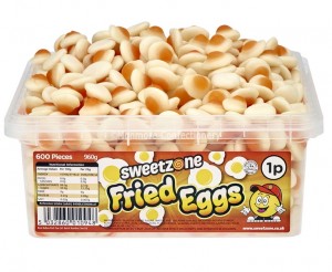 Fried Eggs Tub (Sweetzone) 600 Count