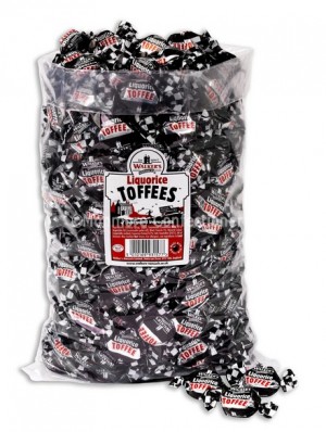 LIQUORICE TOFFEES (WALKERS NONSUCH) 2.5KG