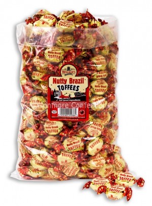 walkers nonsuch nutty brazil toffee 2.5kg bag