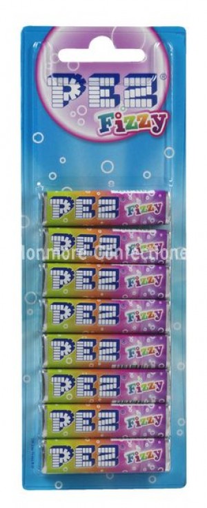 Fizzy Fruit Refills (Pez Candy) Single Pack of 8