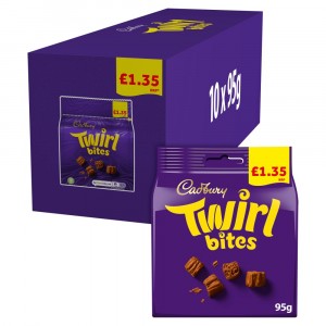 Cadbury Twirl Bites Bag £1.35 PMP 10x95g