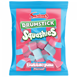 Swizzels Drumstick Squashies Bags Bubblegum Flavour 10 x 160g