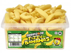 Fizzy Bananas Tub (Sweetzone) 741g