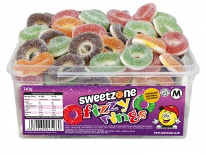 Fizzy Rings (Sweetzone) 741g