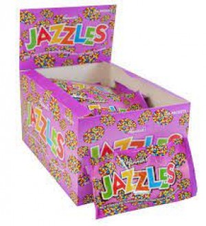 CHOCOLATE FLAVOUR JAZZLES BAGS (HANNAH`S) 24 COUNT