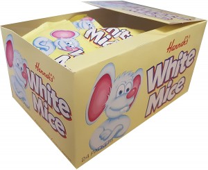 WHITE MICE BAGS (HANNAH`S) 24 COUNT