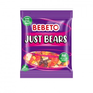 Bebeto Pre Pack Just Bears 10x150g