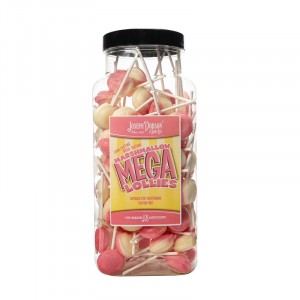 MARSHMALLOW MEGA LOLLY (DOBSONS) 90 COUNT
