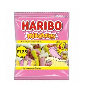 Haribo Milkshakes 12x140g £1.25 PMP