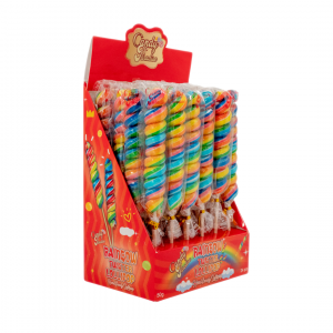 Candy Paradise Rainbow Twister Lollipop 24x50g