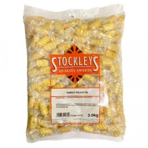 Stockleys Sweet Peanuts 3Kg