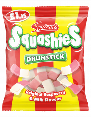 Swizzels Squashies Drumsticks PMP £1.15 PMP 12x120g