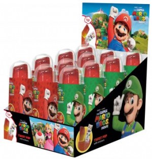 Super Marios Bros Twister Pop 12x15g