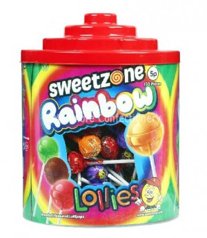 Rainbow Lollies (Sweetzone) 150 Count
