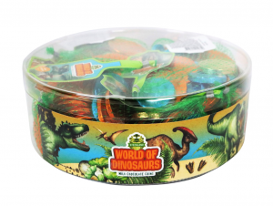 WORLD OF DINOSAURS CHOCOLATE COINS 12X65G