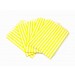 YELLOW CANDY STRIPE BAGS 7 X 9 INCH 1000 COUNT