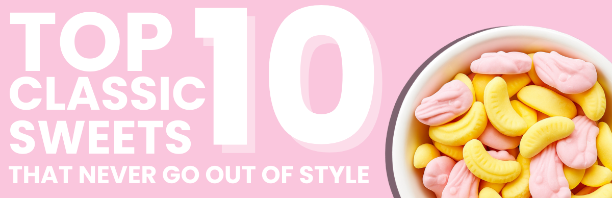 Top 10 Sweets Banner
